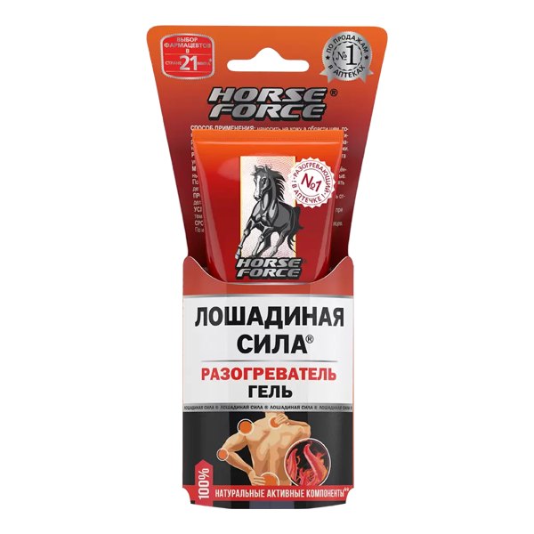 Лошадиная сила Разогреватель гель д/тела 40мл