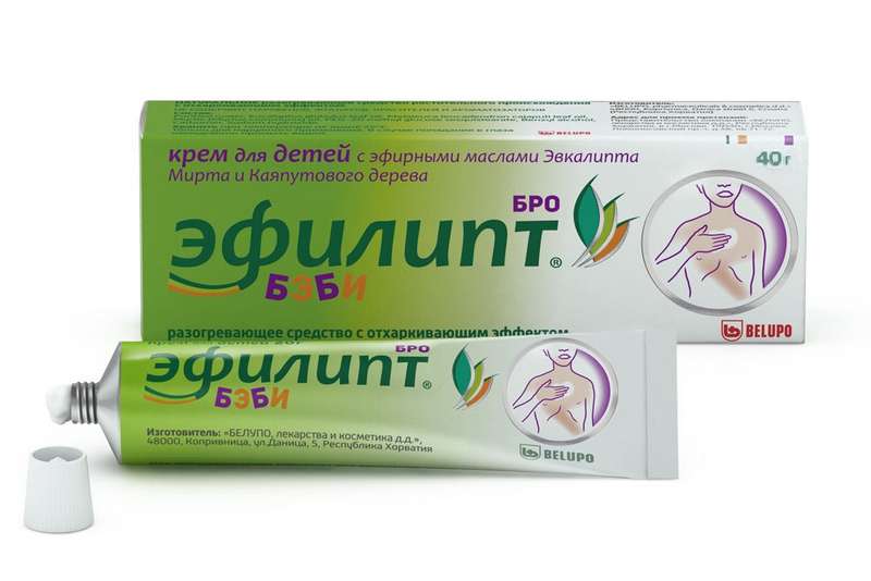 Эфилипт БроБэби крем 40г