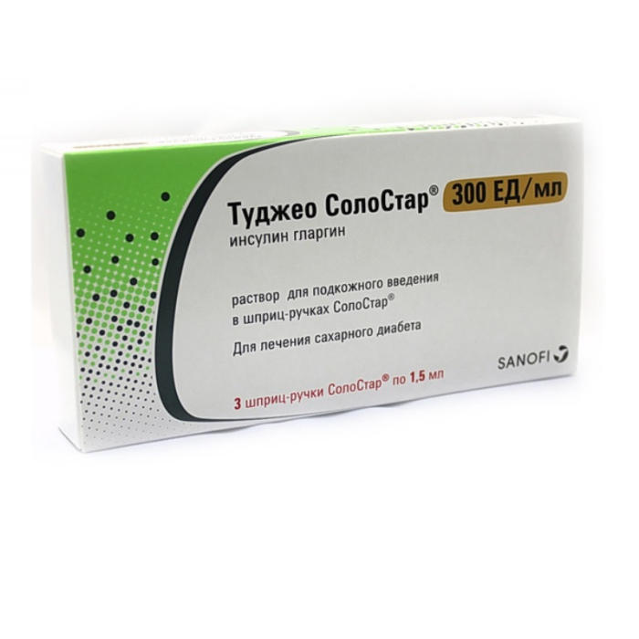 Туджео СолоСтар р-р п/к 300ЕД/мл 1,5мл №3 шпр-ручк