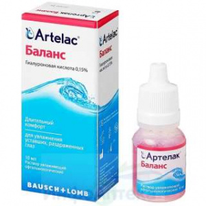 Артелак Баланс р-р офтальм увл 10мл