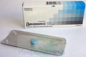 Динамико тбл п/п/о 50мг №1