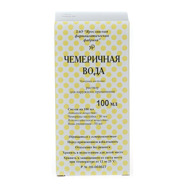 Чемеричная вода 100мл