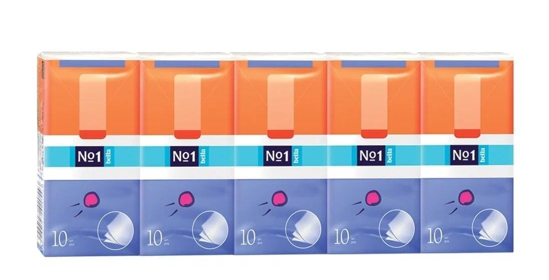 Белла платки носовые №10х10