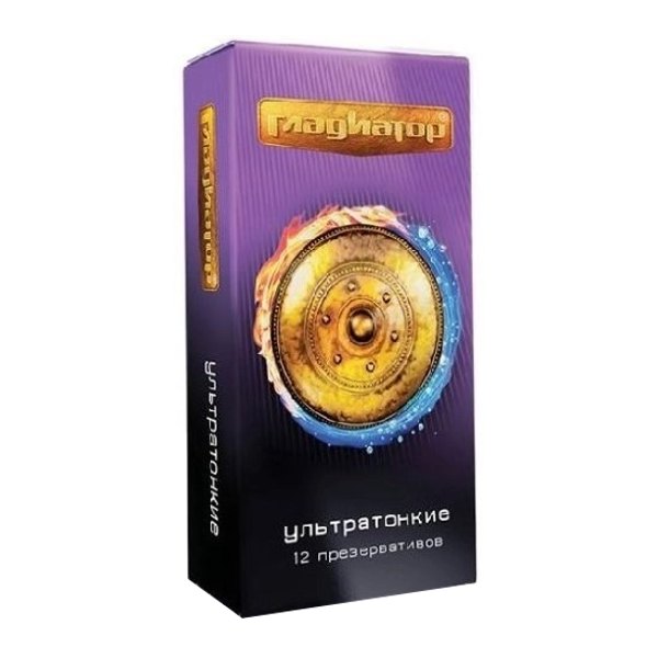 Гладиатор презервативы Ультратонкие №12