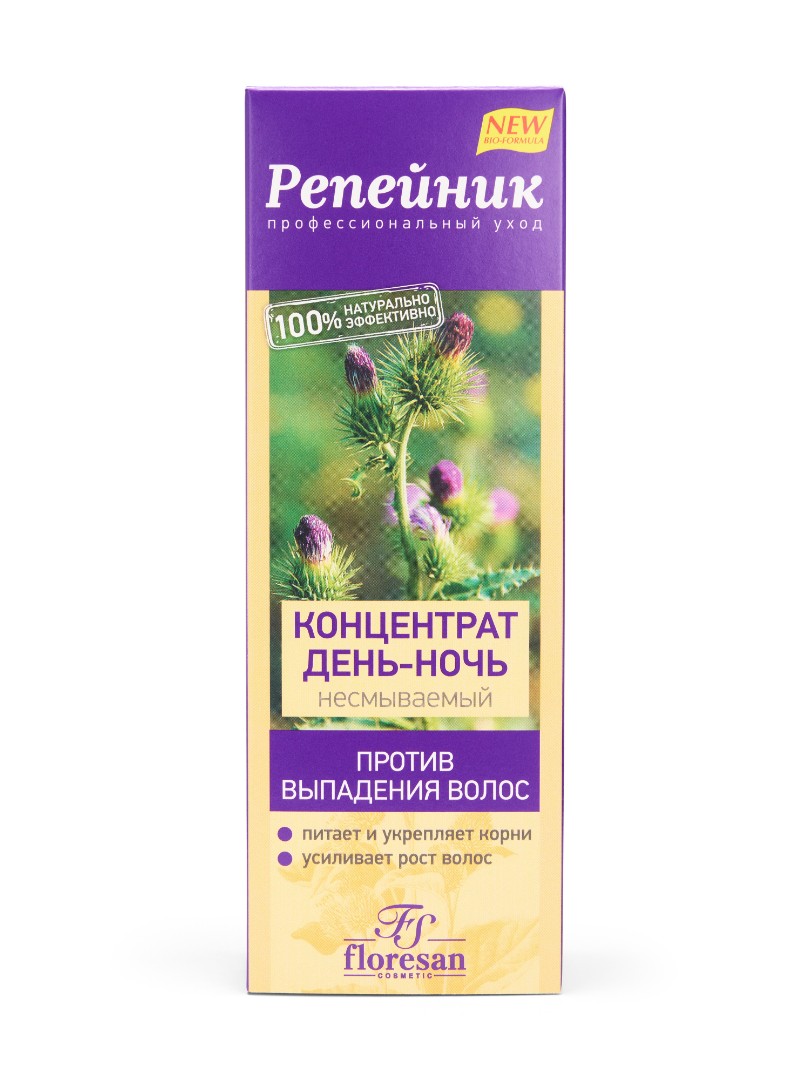 Флоресан Репейник концентрат п/выпадения волос 100мл Ф-83