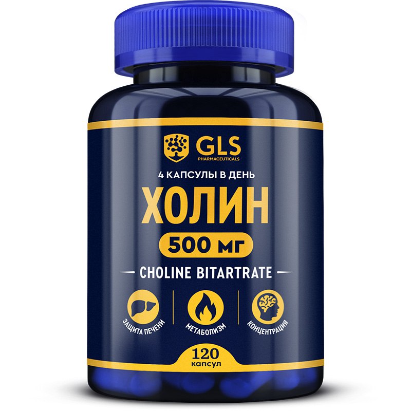 ГЛС Холин капс №120