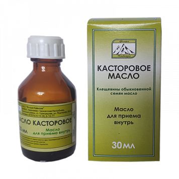 Касторовое масло д/внут прим 30мл фл