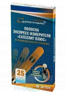 Сателлит Плюс тест-полоски №25 ПКГ-02.4