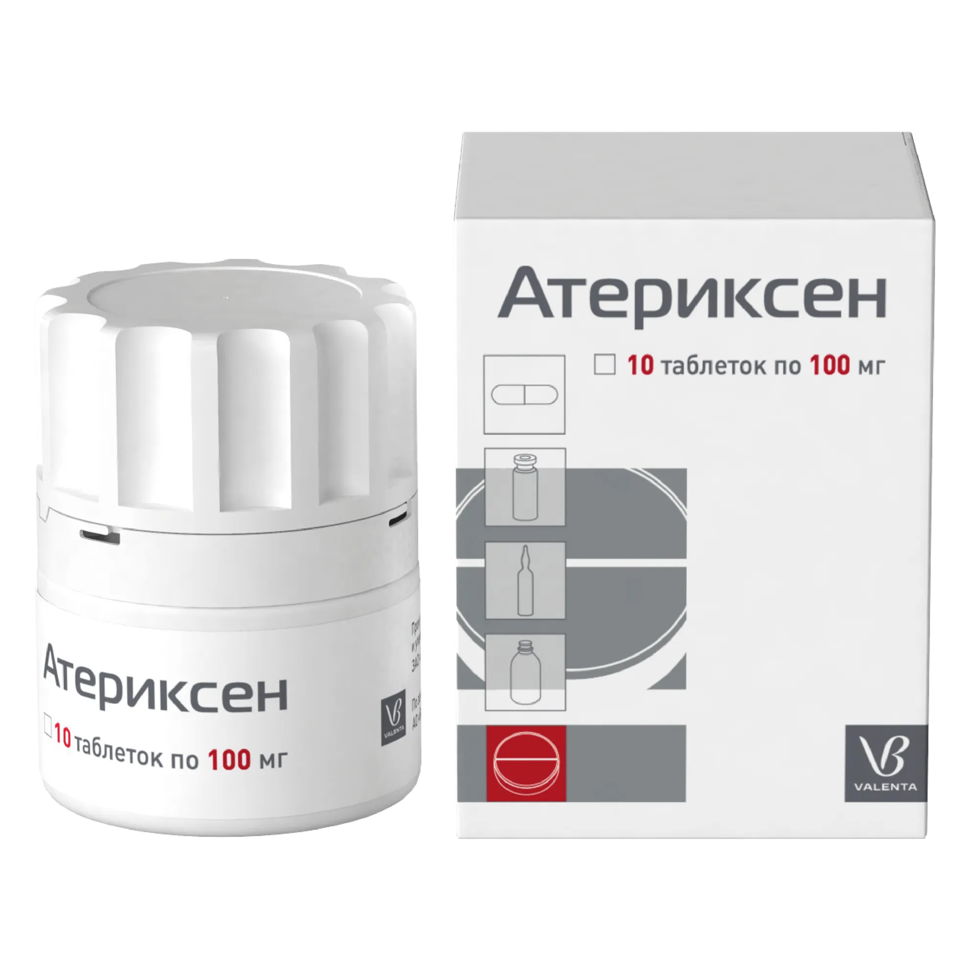 Атериксен тбл 100мг №10