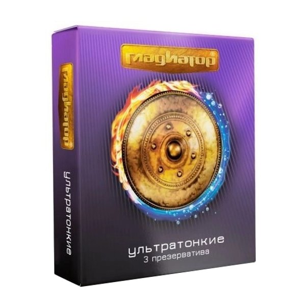 Гладиатор презервативы Ультратонкие №3