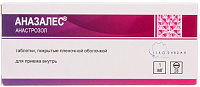Аназалес тбл п/п/о 1мг №28