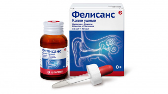 Фелисанс капли ушн 1%+4% 16г
