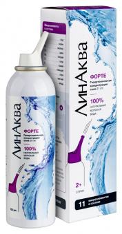 ЛинАква Форте ср-во д/промывания и орошения носа 150мл