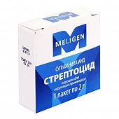 Стрептоцид пор наруж 2г пак