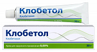 Клобетазол крем д/наруж прим 0,05% 30г