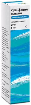 Сульфацил натрия Реневал капли гл 20% 5мл тюб-кап