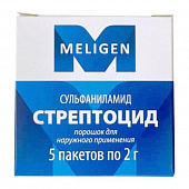 Стрептоцид пор д/наруж прим 2г пак №5