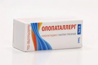 Олопаталлерг капли гл 0,1% 5мл фл