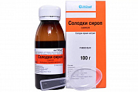 Солодки сироп 100г №1 фл+мерн лож