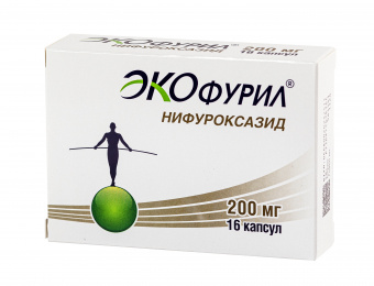 Экофурил капс 200мг №16