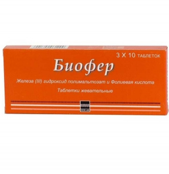 Биофер тбл жев №30