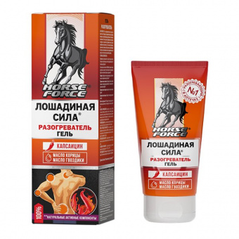 Лошадиная сила Разогреватель гель д/тела 125мл