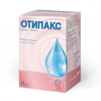 Отипакс капли ушн 16г