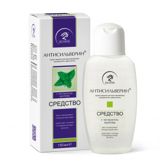 Антисильверин ср-во д/восст цвета волос с крапивой 150 мл