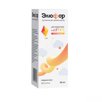 Элюфор сусп д/пр внутрь 200мг/5мл 90мл фл