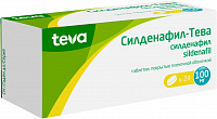 Силденафил-Тева тбл п/п/о 100мг №24