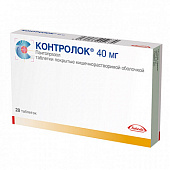 Контролок тбл п/кишечнор/о 40мг №28