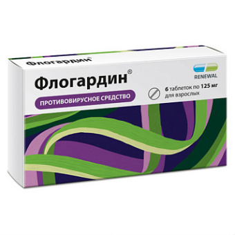 Флогардин тбл п/п/о 125мг №6