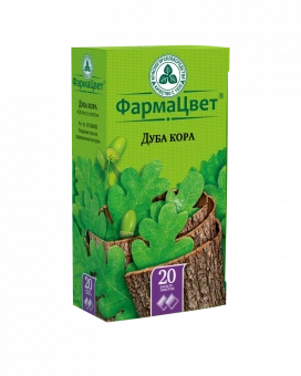 Дуба кора гранулы резано-прессованные ф/п 1,5г №20