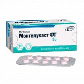 Монтелукаст ФТ тбл жев 5мг №30