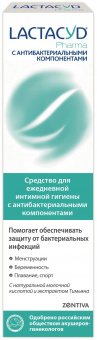 Лактацид Фарма средство д/интим гигиены с антибак комп 250мл