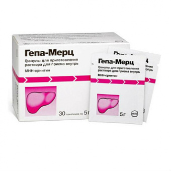 Гепа-Мерц гран д/приг р-ра д/пр внутрь 3г (5г) №30