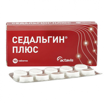 Седальгин Плюс тбл №10