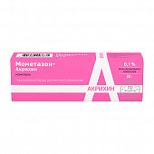 Мометазон-Акрихин крем д/наруж прим 0,1% 30г