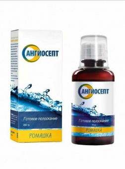 Ангиосепт полоскание д/рта 200мл Ромашка