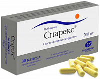 Спарекс капс пролонг высв 200мг №30 яч конт 15*2