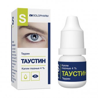 Таустин капли гл 4% 10мл