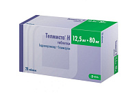 Телмиста Н тбл 12,5мг+80мг №28