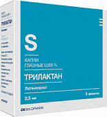 Трилактан капли гл фл-кап 0,005% 2,5мл №3 и/у