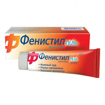 Фенистил гель д/наруж прим 0,1% 50г