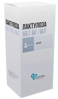 Лактулоза сироп 667мг/мл 200мл фл