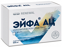 Эйфа АЦ гран д/р-ра д/пр внутрь 600мг 3г №10