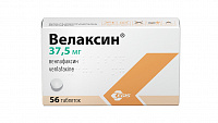 Велаксин тбл 37,5мг №28