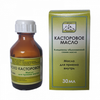 Касторовое масло д/внут прим 30мл фл