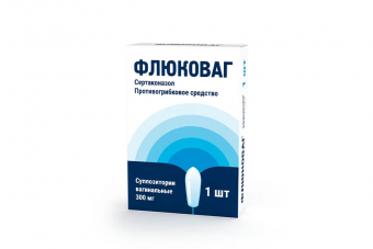 Флюковаг супп ваг 300мг №1