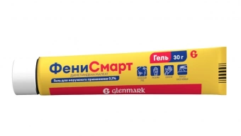 Фенисмарт гель д/наруж прим 0,1% 30г туба
